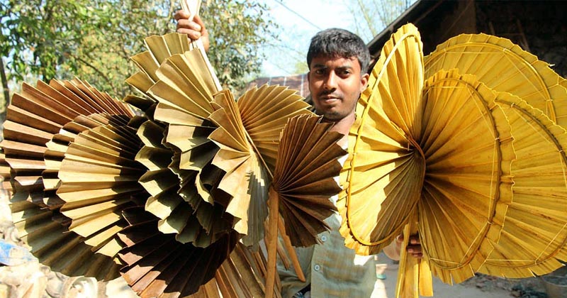 তালপাতার পাখা