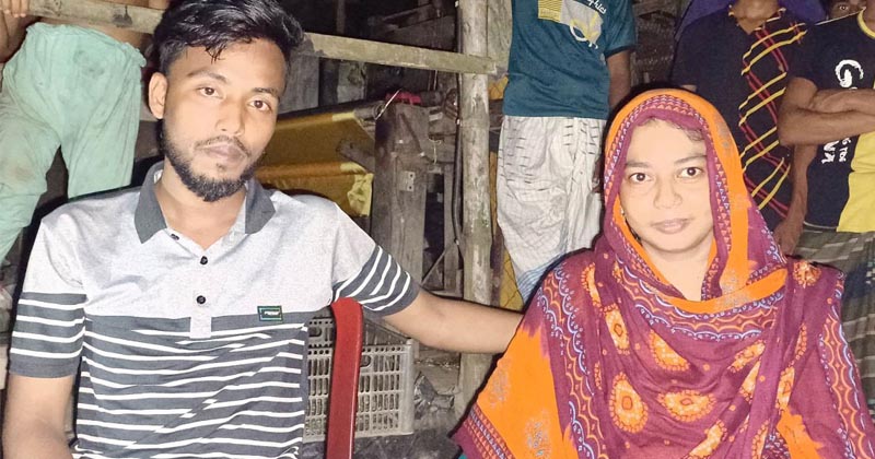 প্রেমের টানে ভারতীয় তরুণী সিরাজগঞ্জে