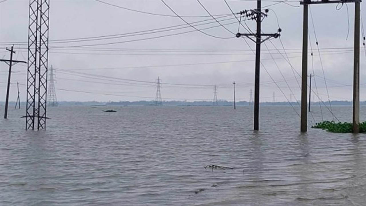 সুনামগঞ্জের নি¤œাঞ্চল প্লাবিত নিম্নাঞ্চল