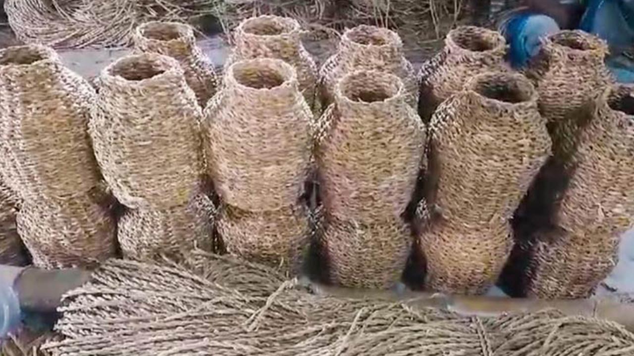 হোগলাপাতার হস্তশিল্পে ভাগ্য বদল অসংখ্য নারী-পুরুষের